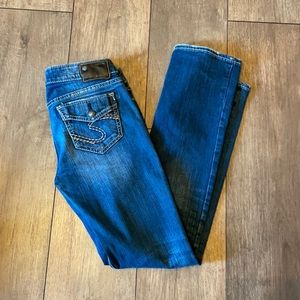 Silver Jeans Tuesday Low Slim Boot